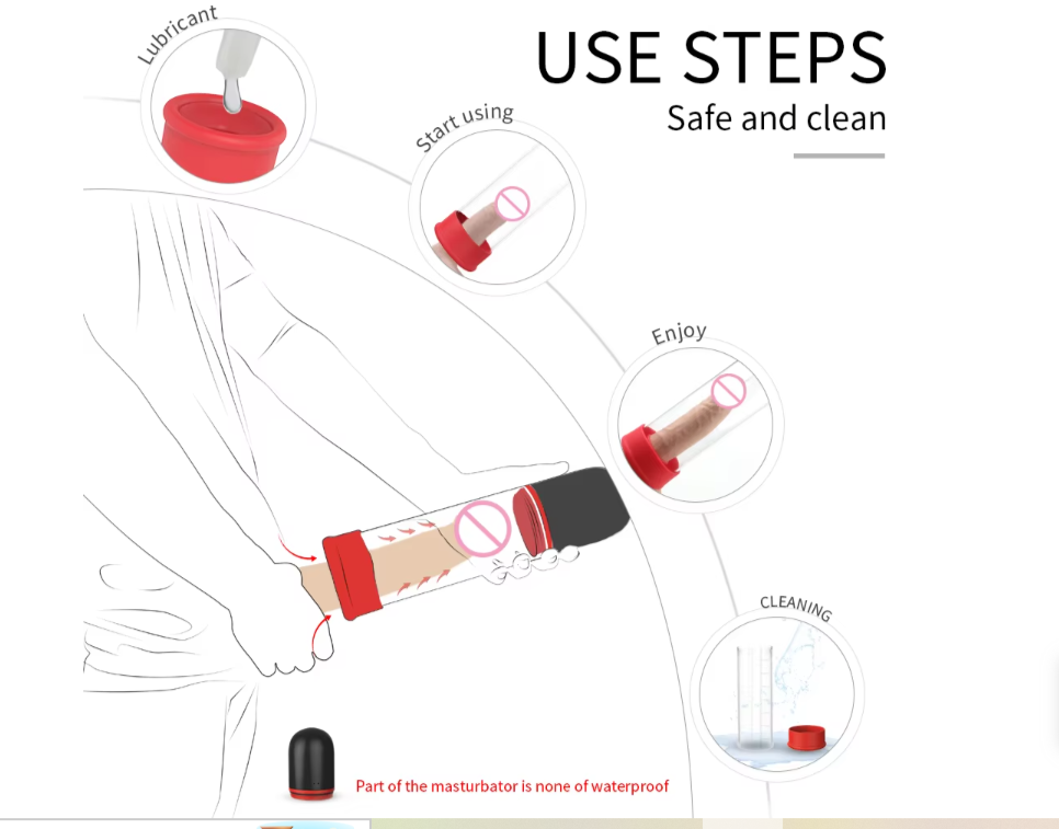 Bomba de pene eléctrica de gran potencia al vacío