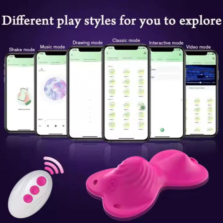 Vibrador portátil para sentarse y montar